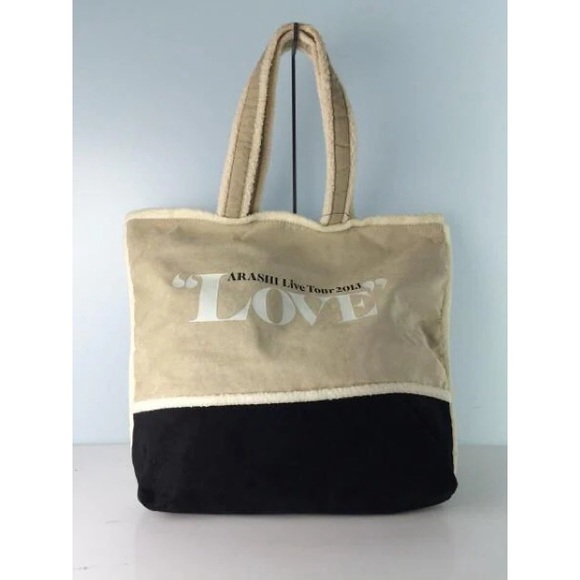 Arashi Love Tour 2013 Sherpa Tote Bag - Picture 1 of 3